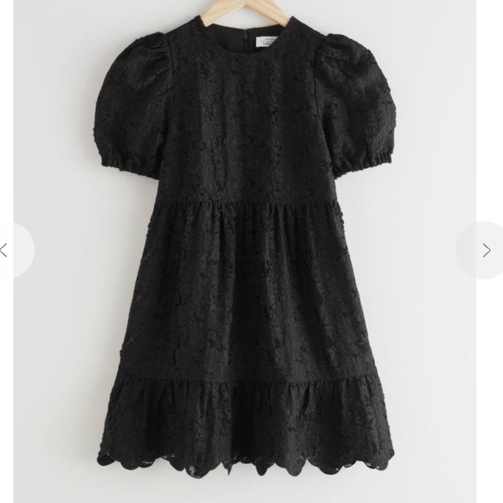 & OTHER STORIES babydoll lace dress